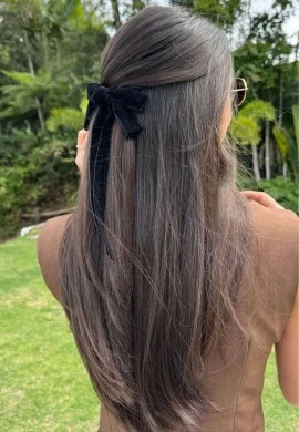 LAÇO AVELUDADO - COSH - Preto