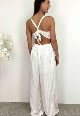 MACACÃO FIO LUREX - COSH JEANS - Prata