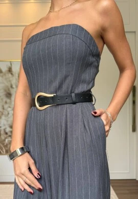 MACACAO LAURA - COSH JEANS - Chumbo