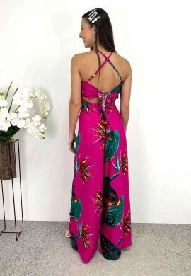 MACACÃO ENVELOPE - COSH JEANS - Pink