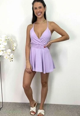 MACAQUINHO CURTO - COSH JEANS - Lavanda