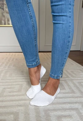 MEIA FEMININA - COSH JEANS - Branco