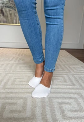 MEIA FEMININA - COSH JEANS - Branco
