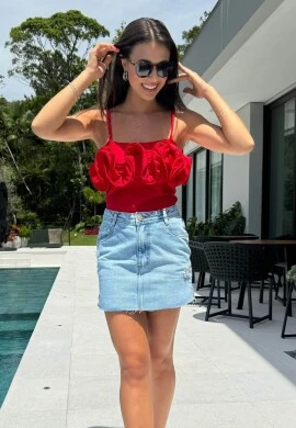 MINI SAIA JEANS ELEN - COSH JEANS - Jeans