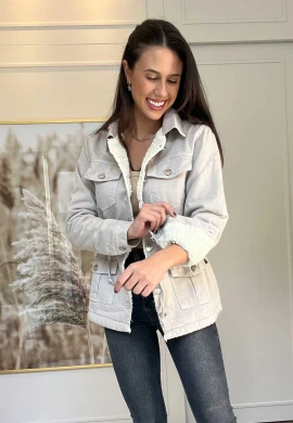 PARKA FEMININA PELUCIADA AYLA - COSH - Gelo