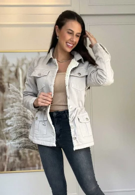 PARKA FEMININA PELUCIADA AYLA - COSH - Gelo