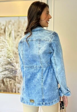 PARKA FEMININA SKY COM ELASTANO - Jeans