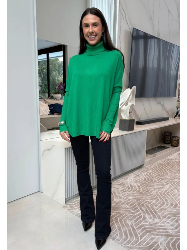 PONCHO ANA JULIA - COSH JEANS - Verde