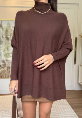 PONCHO ISADORA - COSH JEANS - Cafe