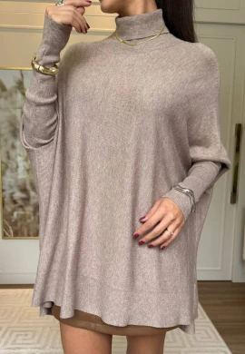 PONCHO ISADORA - COSH JEANS - Caqui