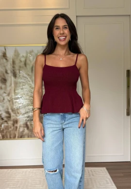 REGATA ARIANE FRESH - COSH JEANS - Bordo