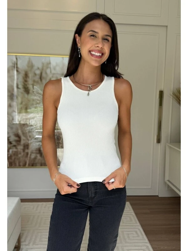 REGATA DE POLIAMIDA CORA - COSH JEANS - Off white