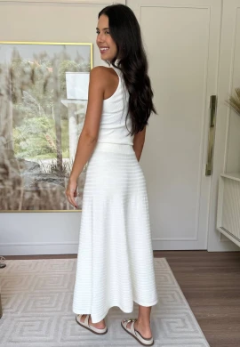 SAIA FEMININA DE MODAL CAROLA - COSH JEANS - Branco