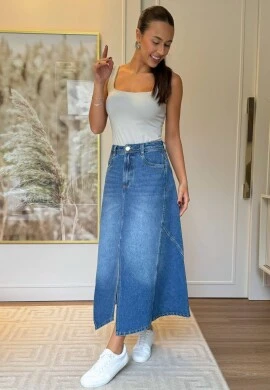 SAIA LONGA JEANS MARCELA  COSH JEANS - Jeans