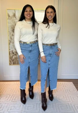 SAIA MIDI MIA  COSH - Jeans medio