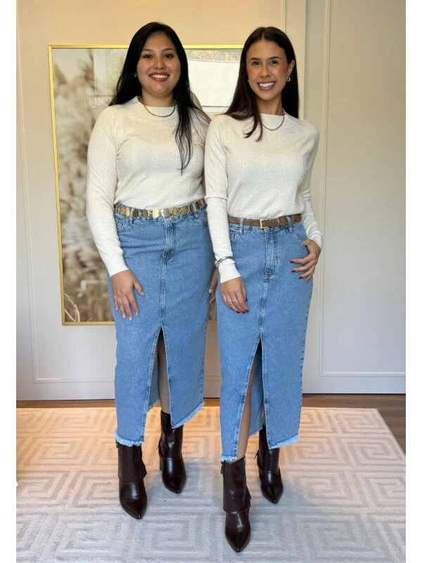 SAIA MIDI MIA  COSH - Jeans medio