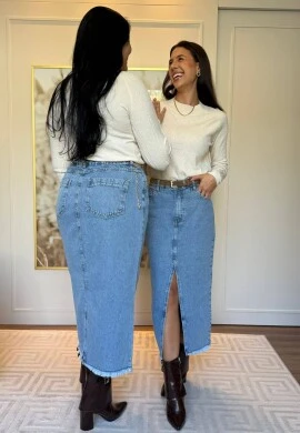 SAIA MIDI MIA  COSH - Jeans medio