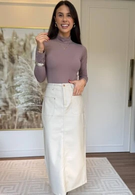 SAIA MIRANDA PU - COSH JEANS - Bege