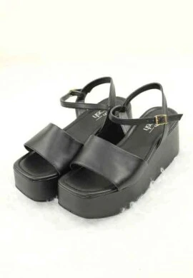 SANDALIA ANA BELA LA ROJE - Preto