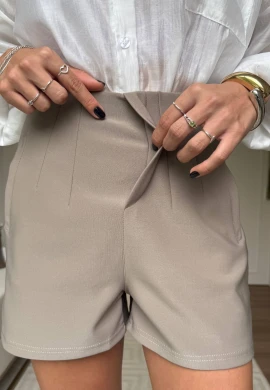 SHORT FEMININO ZARA - COSH JEANS - Capuccino