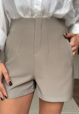 SHORT FEMININO ZARA - COSH JEANS - Capuccino