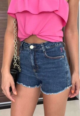 SHORT JEANS FEMININO IARA MARMORE  COSH JEANS - Jeans