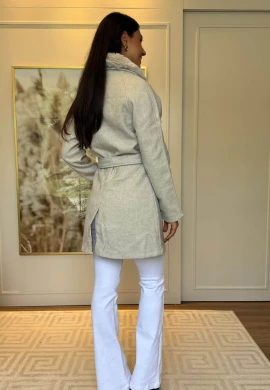 SOBRETUDO CIDA PELUCIADO - COSH JEANS - Gelo