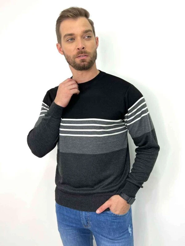 SUETER MASCULINO MANGAS LONGAS  COSH JEANS - Preto