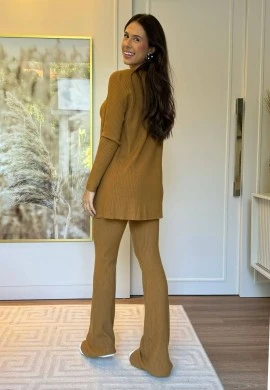 TRIJUNTO MODAL MILA - COSH JEANS - Bege escuro