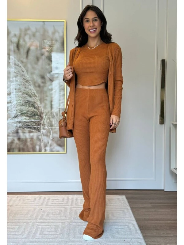 TRIJUNTO MODAL MILA - COSH JEANS - Caramelo