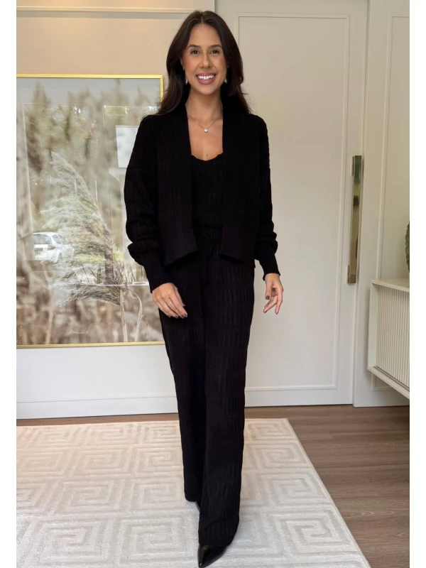 TRIJUNTO MOUSSE LIANA - COSH JEANS - Preto