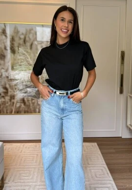 TSHIRT FEMININA DJULIA - COSH JEANS - Preto