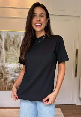 TSHIRT FEMININA DJULIA - COSH JEANS - Preto