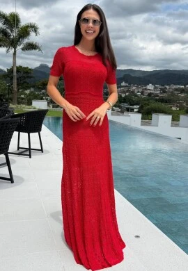 VESTIDO AMANDA - COSH JEANS - Vermelho