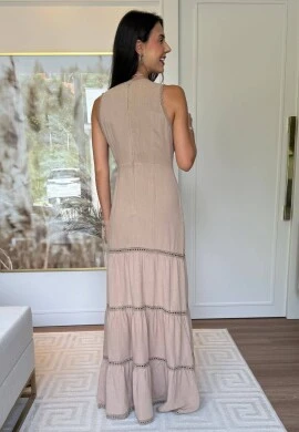 VESTIDO ANANDA - COSH JEANS - Areia