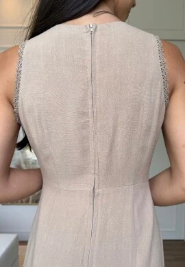 VESTIDO ANANDA - COSH JEANS - Areia