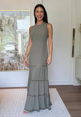 VESTIDO ANANDA - COSH JEANS - Verde