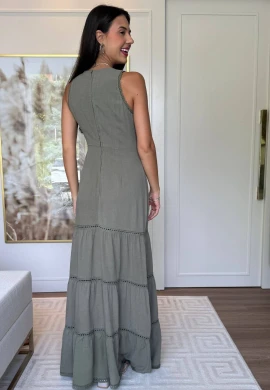 VESTIDO ANANDA - COSH JEANS - Verde