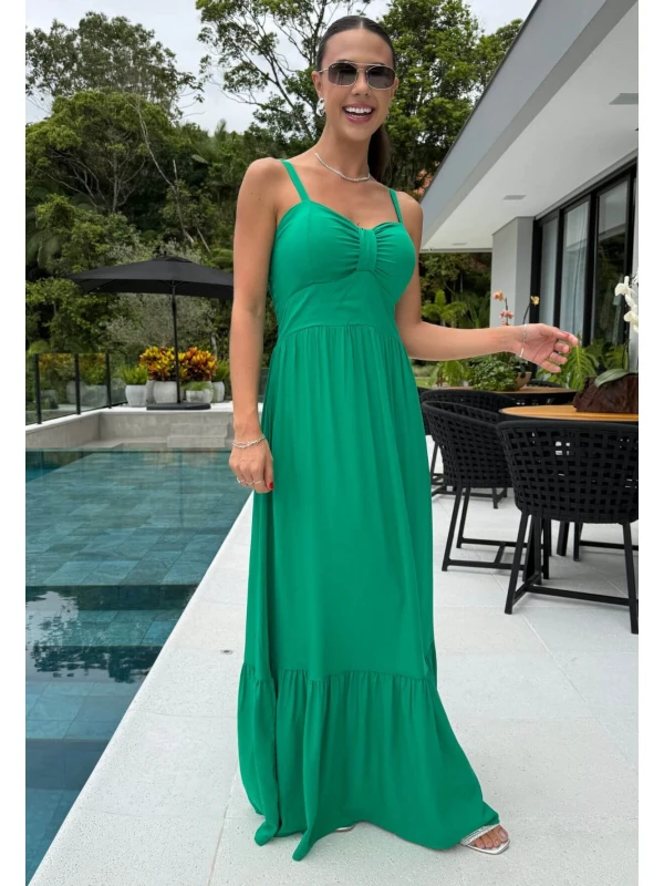VESTIDO ANTONELA - COSH JEANS - Verde