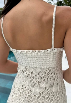 VESTIDO AQUAMAR - COSH JEANS - Cru