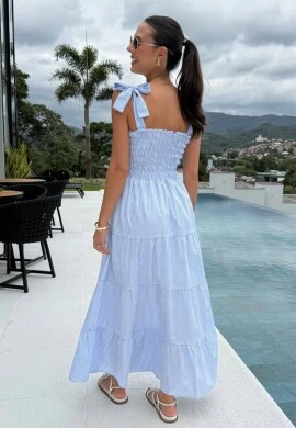 VESTIDO GRAZIELA - COSH JEANS - Azul