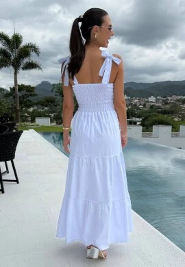 VESTIDO GRAZIELA - COSH JEANS - Branco
