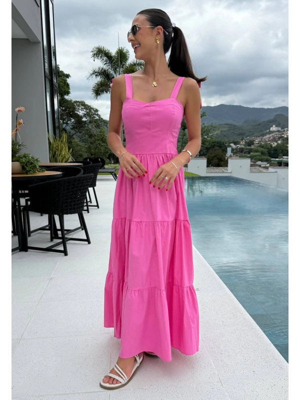 VESTIDO GRAZIELA - COSH JEANS - Rosa