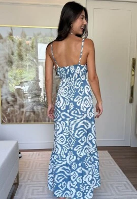VESTIDO JOSI - COSH JEANS - Azul