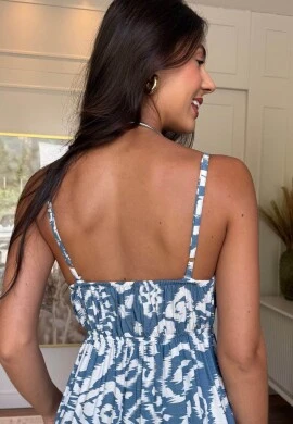 VESTIDO JOSI - COSH JEANS - Azul