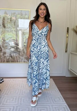 VESTIDO JOSI - COSH JEANS - Azul