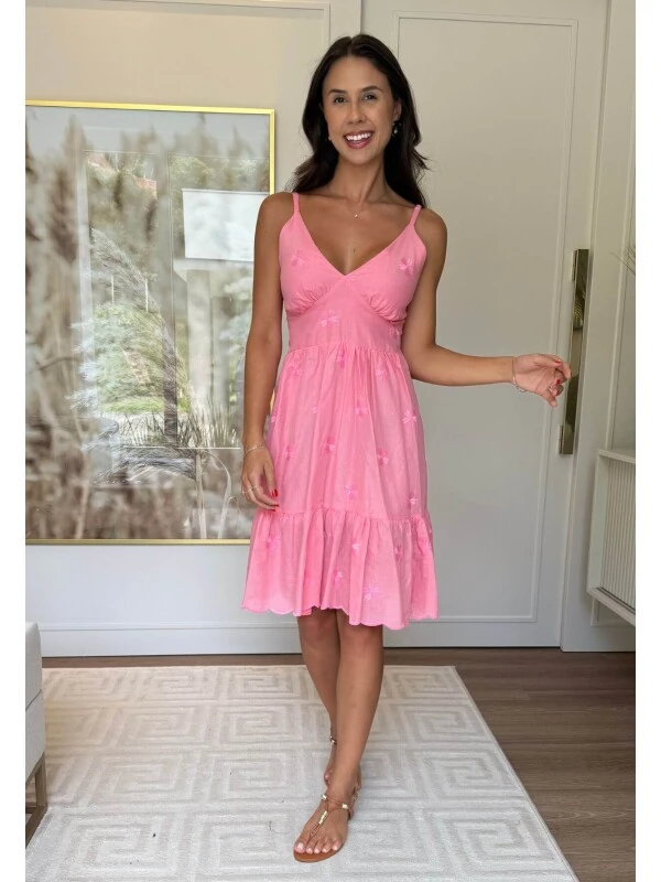 VESTIDO MAIARA - COSH JEANS - Rosa