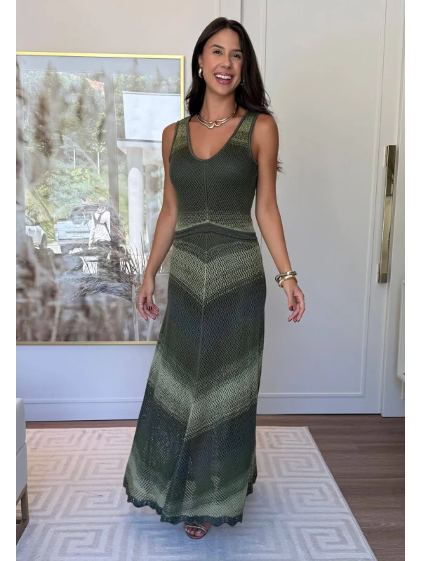 VESTIDO MARIANA - COSH JEANS - Verde