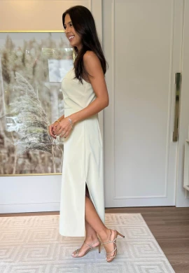 VESTIDO PU AURORA - COSH JEANS - Off white