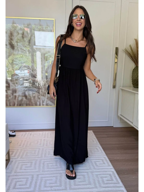 VESTIDO RUBIA - COSH JEANS - Preto